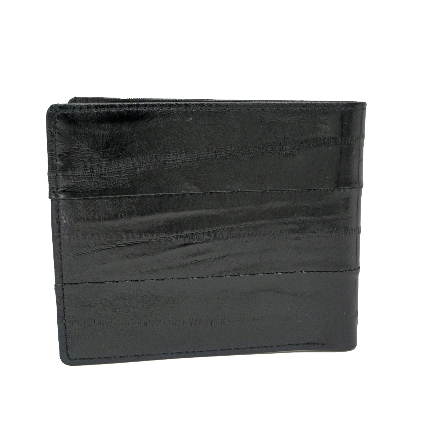 KEY&CO Genuine Eel Skin Wallet - Black