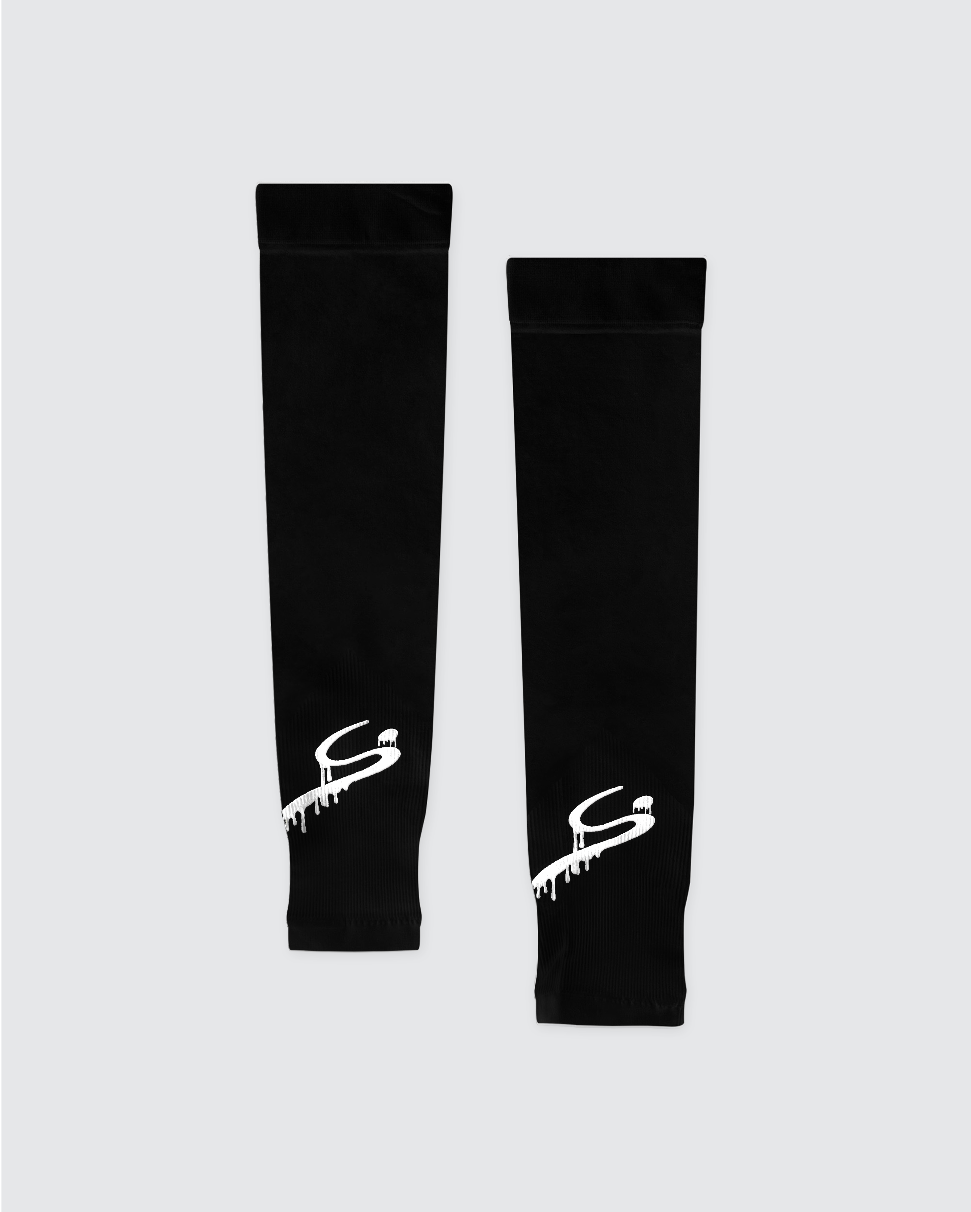 STORYI 쿨토시 선슬리브 블랙/드립화이트로고