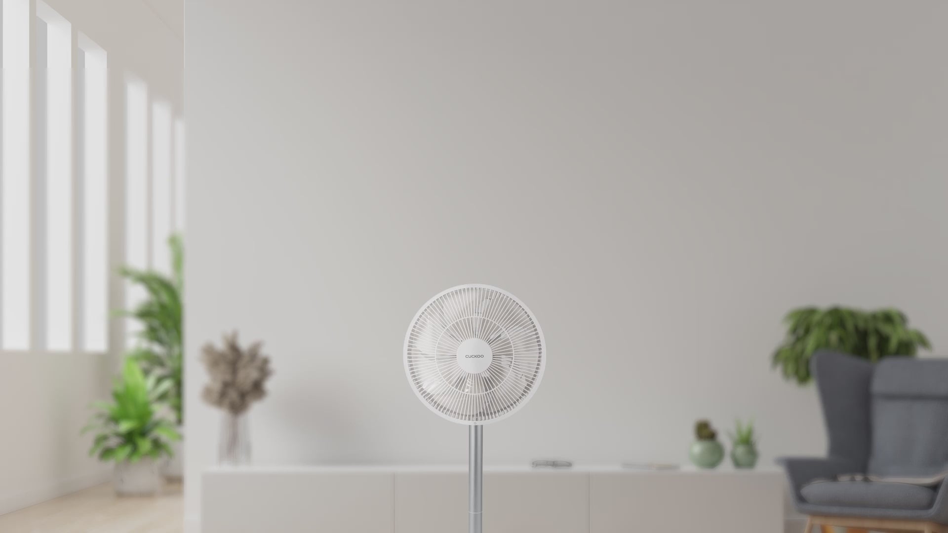 360° Rotation Air Circulator Fan (CF-AC1410WH)