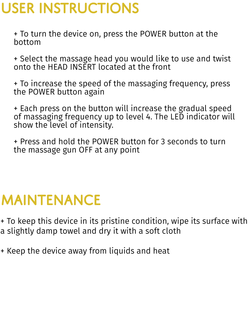 Percussive Therapy Massage Gun