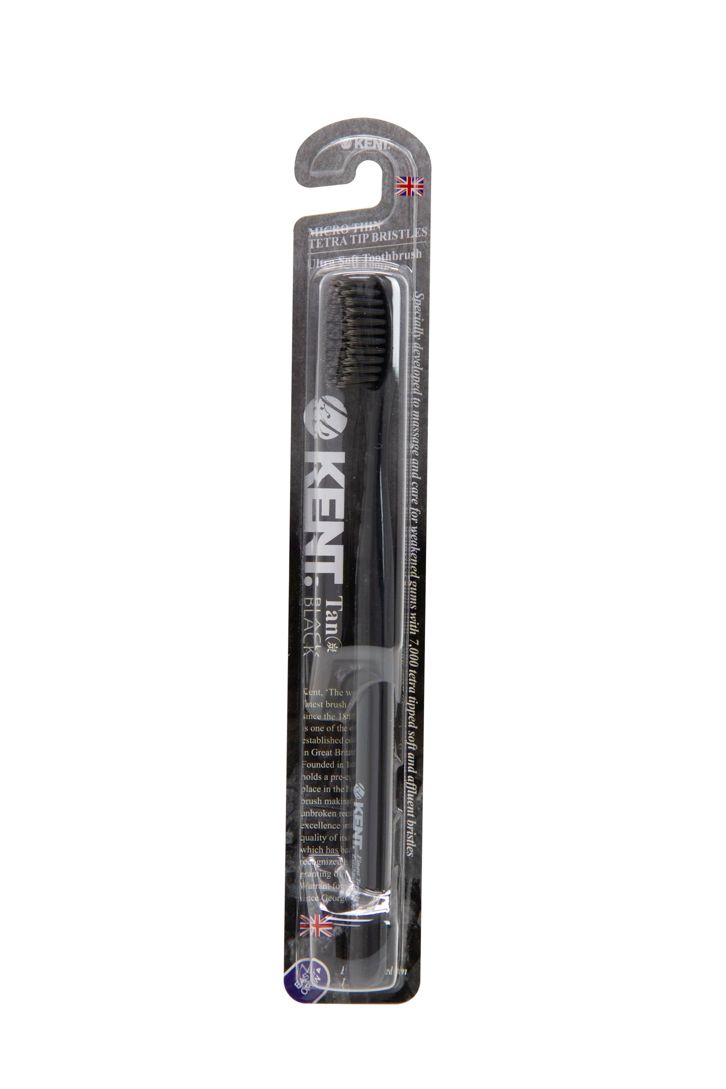 Kent Charcoal Toothbrush Black (BT142323)