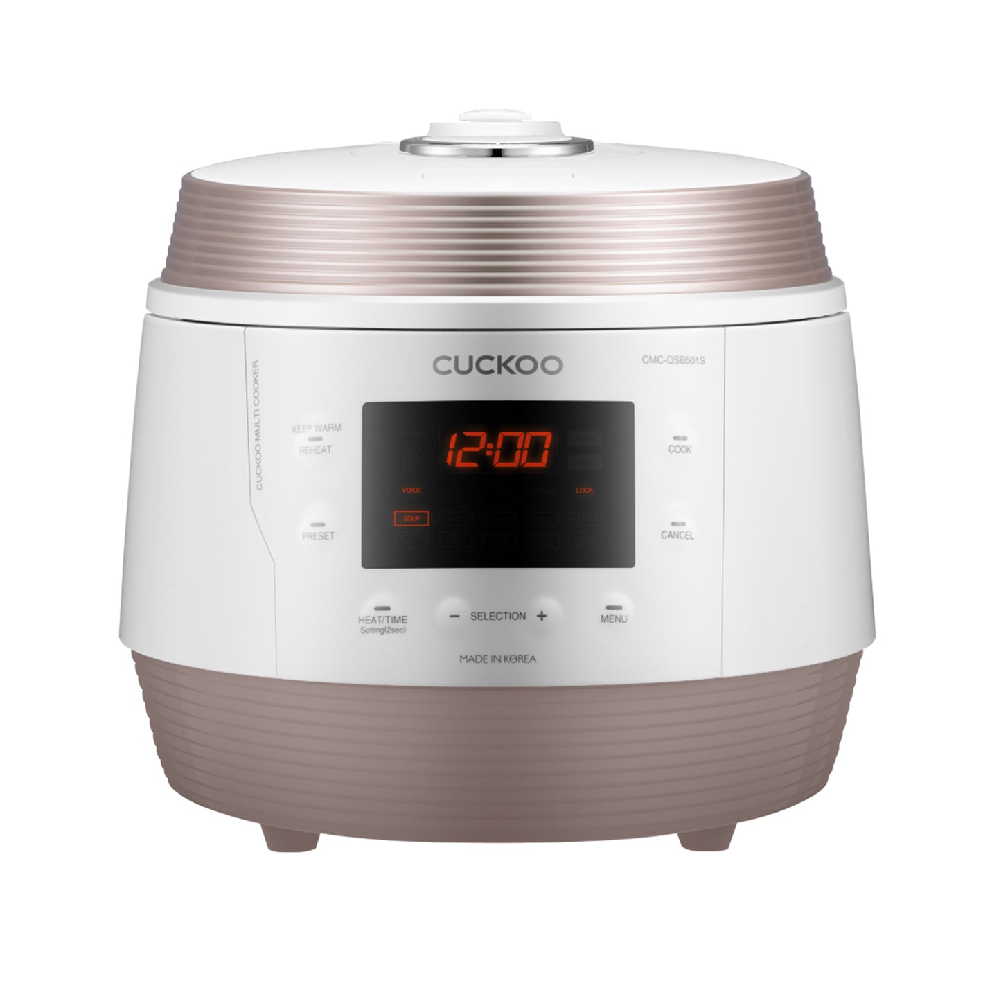 Cuckoo Premium Multi-Pressure Cooker (CMC-QSB501S)