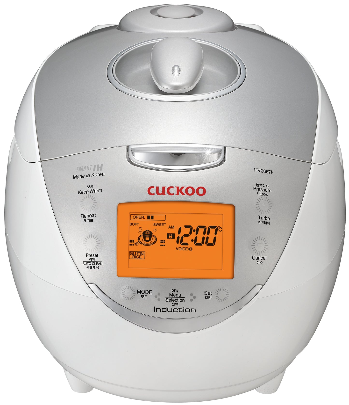 Cuckoo IH Pressure Rice Cooker (CRP-HV0667F)