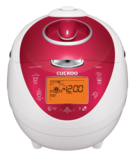 Cuckoo Electric Pressure Rice Cooker (CRP-N0681F) 6 Cups