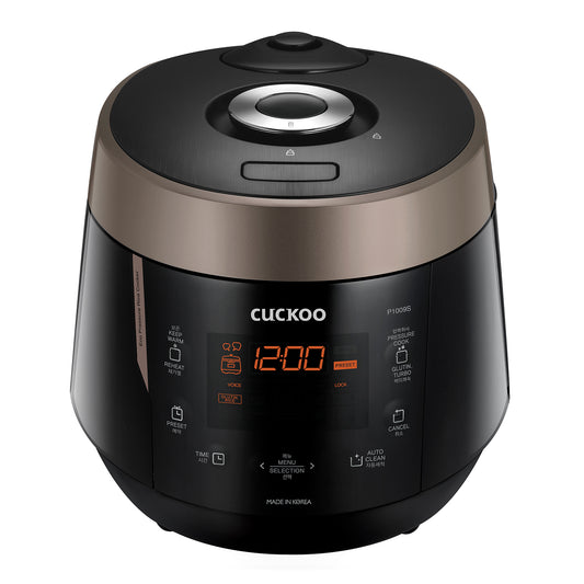 Cuckoo Electric Pressure Rice Cooker Black (CRP-P1009SB) 10 Cups