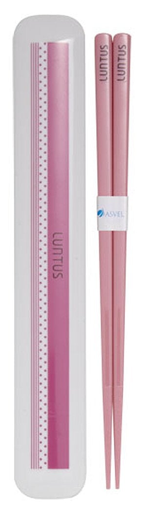 Asvel Luntus Chopsticks Set - Pink