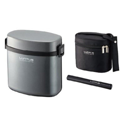 Asvel Luntus Vacuum Lunch Box (W800) Grey