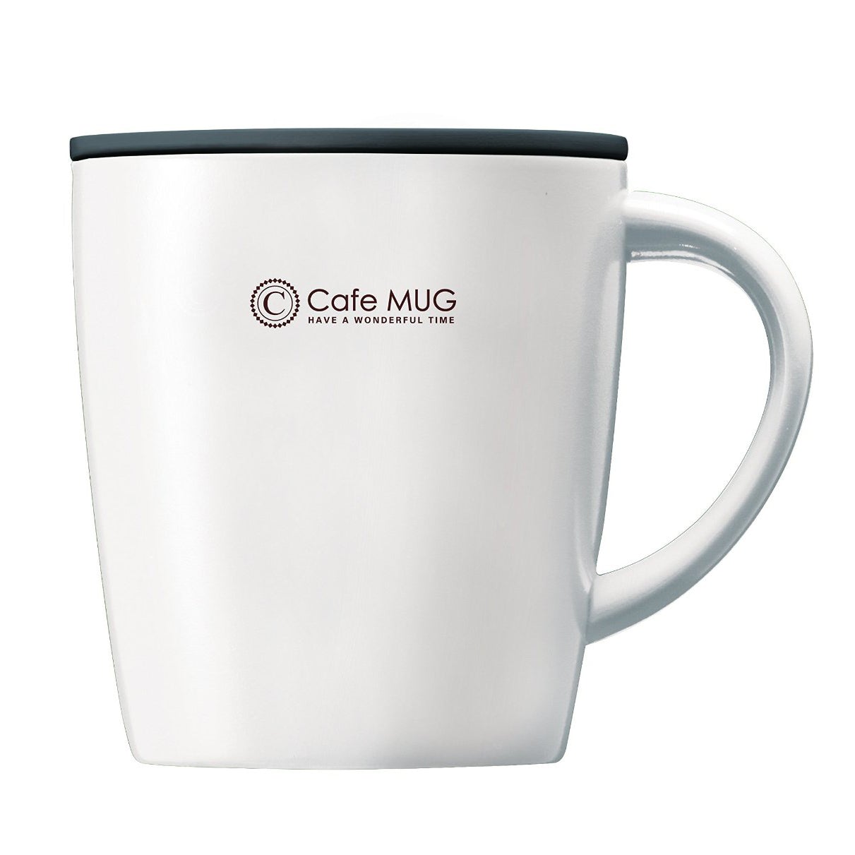 Asvel Vacuum Mug Cup 240mL (MG-T240) White