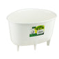 Pose Corner Sink Strainer White