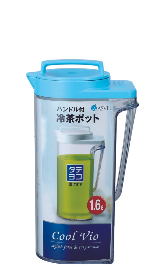 Asvel VIO Ice Tea Cooler 1.6L (D-161) - Blue