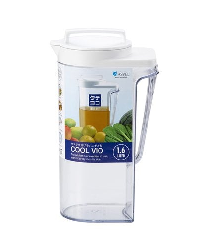 Asvel VIO Ice Tea Cooler 1.6L (D-161) White