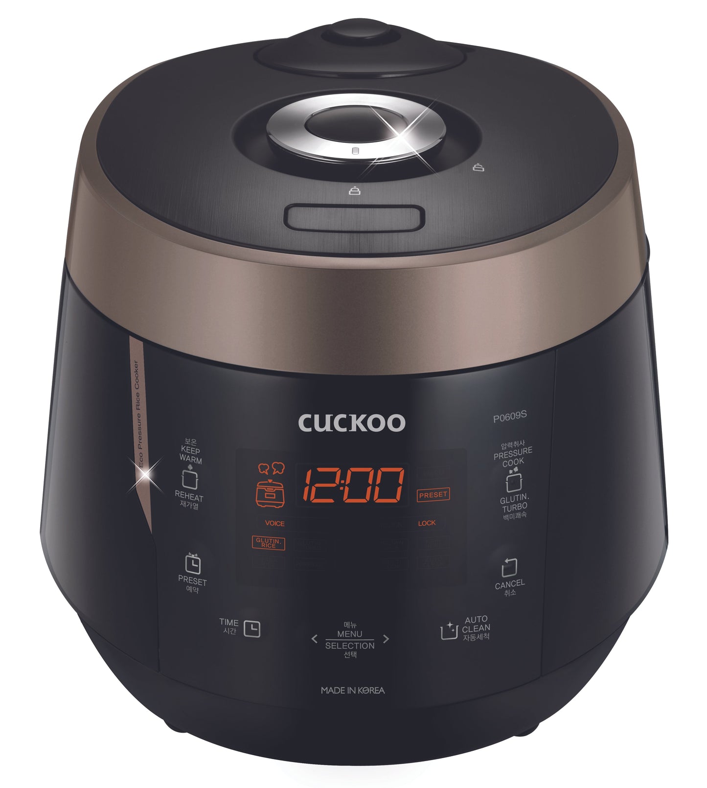 Cuckoo Electric Pressure Rice Cooker (CRP-P0609S) 6 Cups