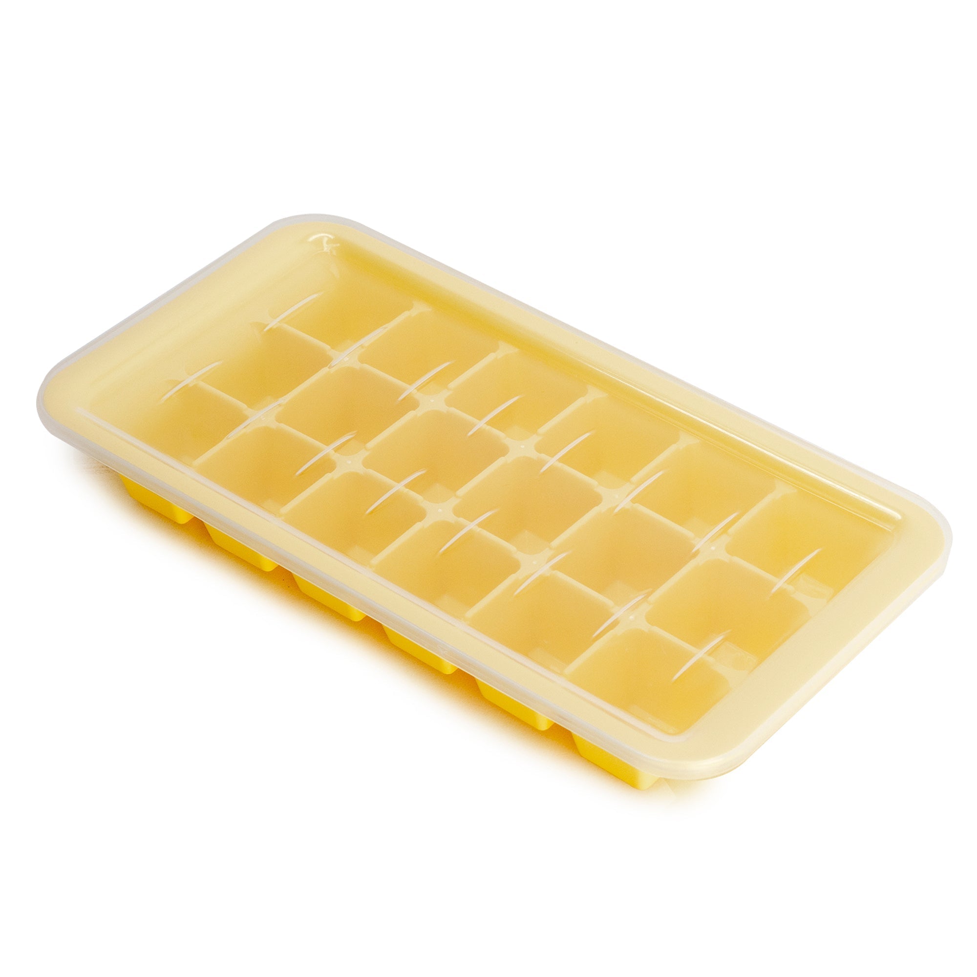 Ice Cube Tray & Cover Yellow KEY Company