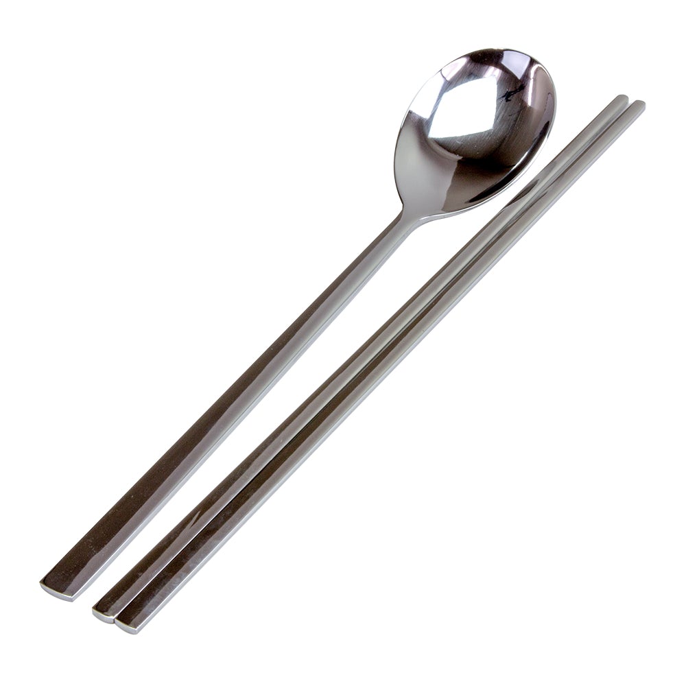 S/S Vacuum Spoon & Chopsticks Set