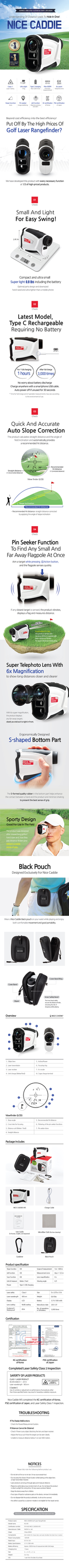 Golf Laser Rangefinder (NCW5)