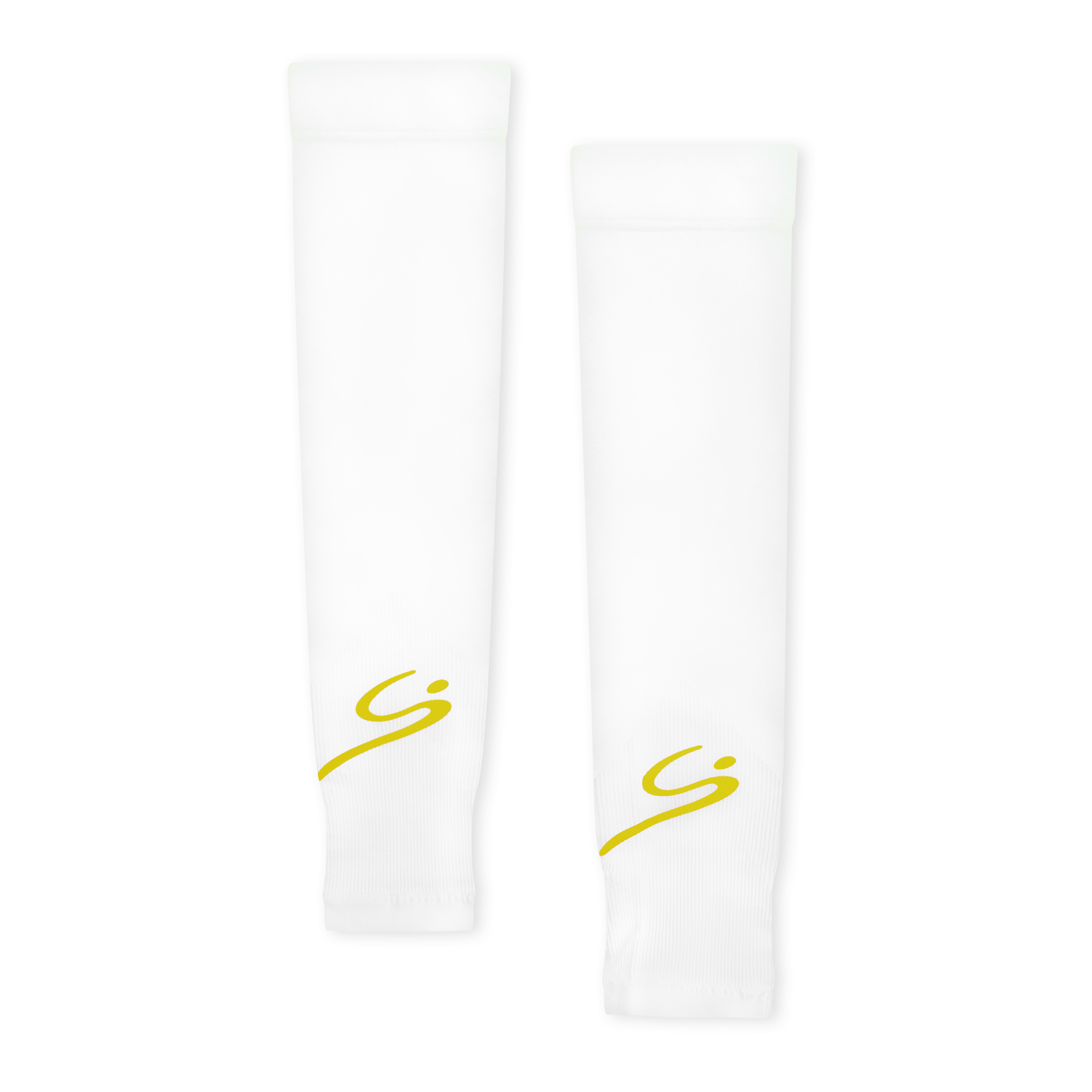 STORYI 쿨토시 선슬리브 화이트/옐로우로고